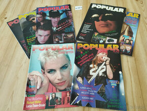 7x časopis Populár 1992 s PLAKÁTY x223