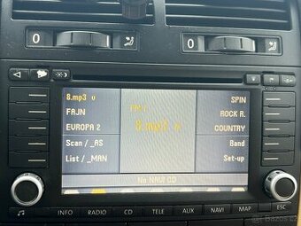 Autorádio Vw touarwg 7l NAVI AUX