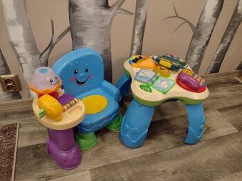 Prodám hrací stoleček a židličku Fisher Price - 1