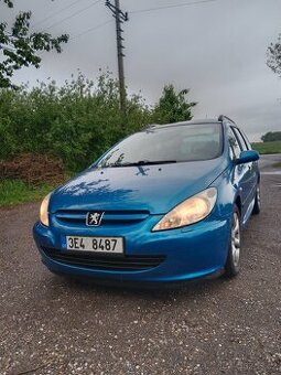 Peugeot 307 SW, 2.0 HDI kůže/nové STK