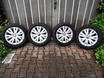 Komplet Zimní Sada Bridgestone +Poklice205/55/16 ET 46 5X112