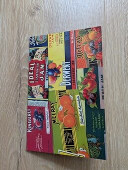 📮 Poštovní známky – Australia – Vintage Jam Labels, 100 Kč