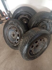 Prodám plechová kola 6Jx15 5x100 ET38 Možné použít na: Škoda