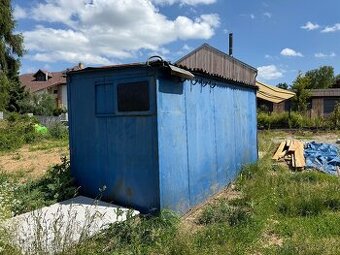 Plechová stavební buňka