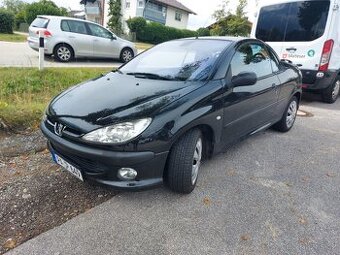 Peugeot 206cc 1.616v 80kw rok 2002 Platimum