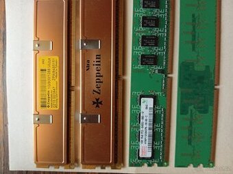 RAM DDR2 800 Mhz 4 ks po 1GB - 1
