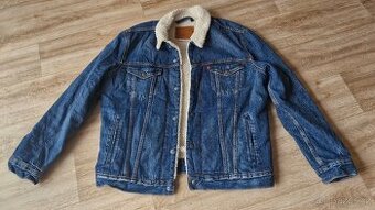 Zateplená džínová bunda Levis L - 1