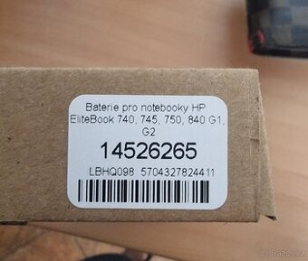 Baterie pro notebooky HP EliteBook 740, 745, 750, 840 G1, G2 - 1