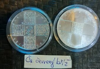 Stříbrná mince 200 Kč - 100. výročí založení Československéh