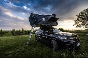 Střešní autostan Marmotte XL se skořepinou / 4 osoby