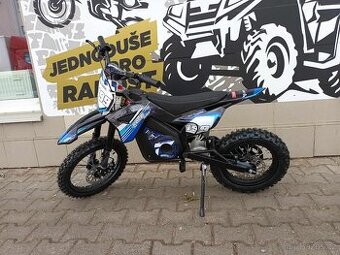Pitbike Leramotors Rocket 1600W 14x12 modrá