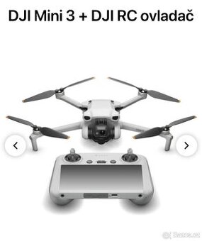 Prodám DJI mini 3 pro s RC ovladačem