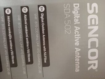 Venkovní anténa Sencor dvbt2