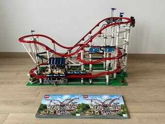 10261 Roller Coaster - horská dráha , top stav, návod