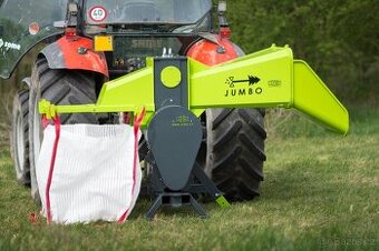 špalíkovač štěpkovač za traktor do 18cm s plněním big bag