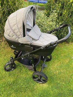 Kombinovaný kočárek venicci shadow denim grey