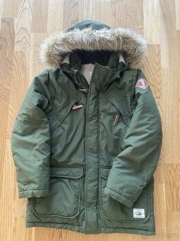 Nádherný zimní kabát bunda H&M - 110 4-6 let