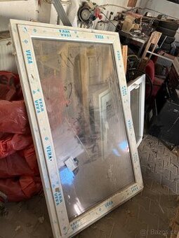 Plastové okno 3 sklo bílé š103x v166cm