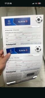 Slávia barcelona vstupenky