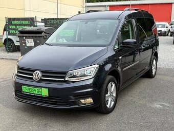 VW CADDY MAXI 1,4 TSI 92 KW - 7 MÍST, NAVI, DSG, BI - XENON