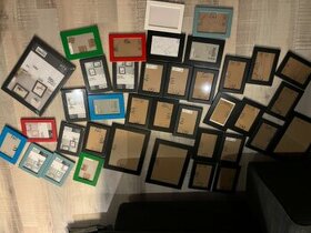 SLEVA Rámečky IKEA, mix 41ks, TOP stav a nové