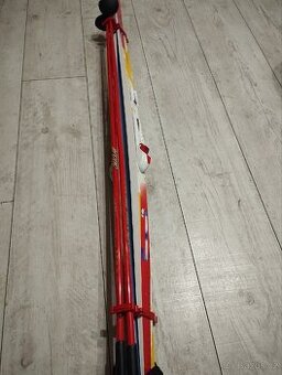 Lyžařské běžky, vázání, tyčky.set