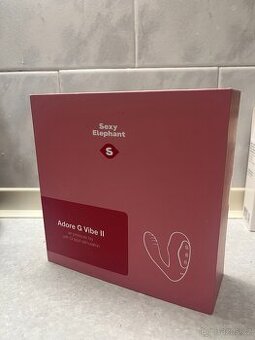 Vibrator Adore G Vibe 2 – nový, neotevřený (Růžový slon)