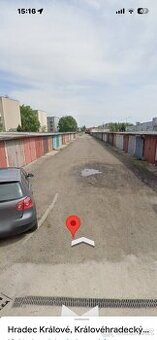 Nabízím k pronájmu řadovou garáž v Hradci Králové ul. Mrštík