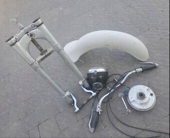 Přední vidlice těsnění pružiny pouzdro teleskopy Dněpr Ural