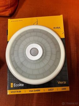 Svítidla s pohybovým čidlem WHST78-BI + žárovky