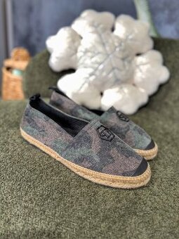 Luxusní, pánské espadrilky Philipp Plein
