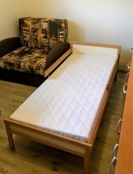 Postel IKEA SNIGLAR 70x160, buk