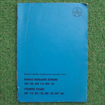 Návod Rozhlasové ústředny Tesla AUA 100, AUA 110, AUA 120