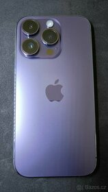 iPhone 14 Pro 128GB Deep Purple, AB stav, záruka 6 měsíců - 1