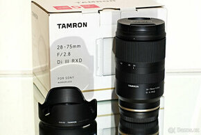 Tamron 28-75mm F/2.8 RXD Di III pro Sony E TOP STAV - 1