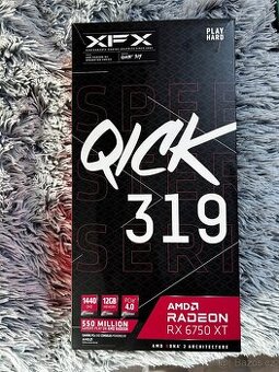 grafická karta XFX AMD Radeon RX 6750 XT 12GB