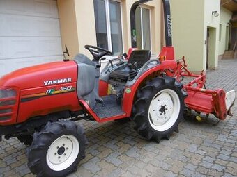 YANMAR AF160D s rotavátorem