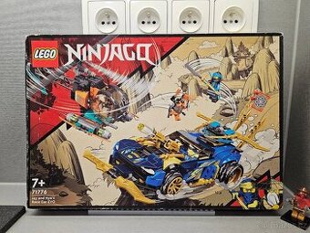 NOVÉ LEGO NINJAGO 71776 Jay and Nya's Race Car EVO