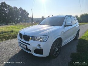 BMW X3 2.0d M-paket, 2016,140kw, 161tis. km- NEHAVAROVANÉ
