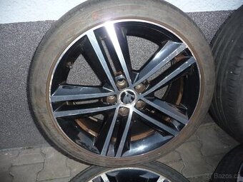SADA ALU 17ŠKODA RAY 5x100 ET 46 RAPID,FÁBIA II,III,ROOMSTER