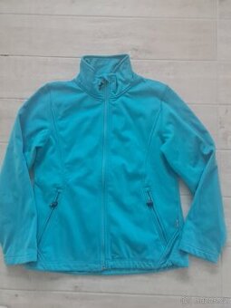 Modra softshellova bunda Mckinley vel 40,nosena ale porad he
