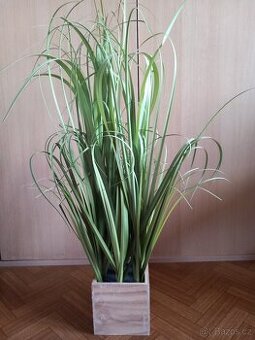 dekorace umělá květina výška cca 70 cm KIK nová