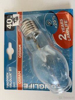 Žárovka OSRAM halogenová 40W , patice E27