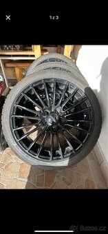 Alu 5x100 Brock R17 pneu 215/40r17