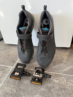 Prodám boty a pedály SHIMANO SPD