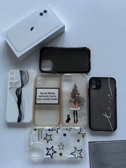 iPhone 11 64GB 73% baterka 5 krytu zdarma k tomu