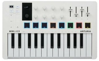 Arturia MiniLab 3 MIDI keyboard White