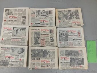 Noviny Večerní Praha 11/1989 až 7/1990 - 1