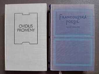 Set 2 knih - Ovidius a Karel Čapek