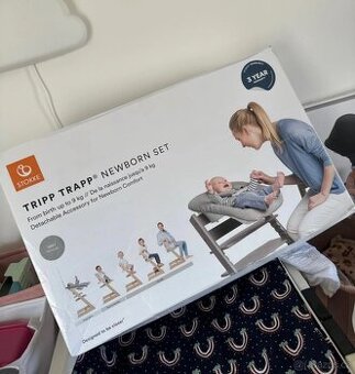 Newborn Stokke tripp trapp sedátko